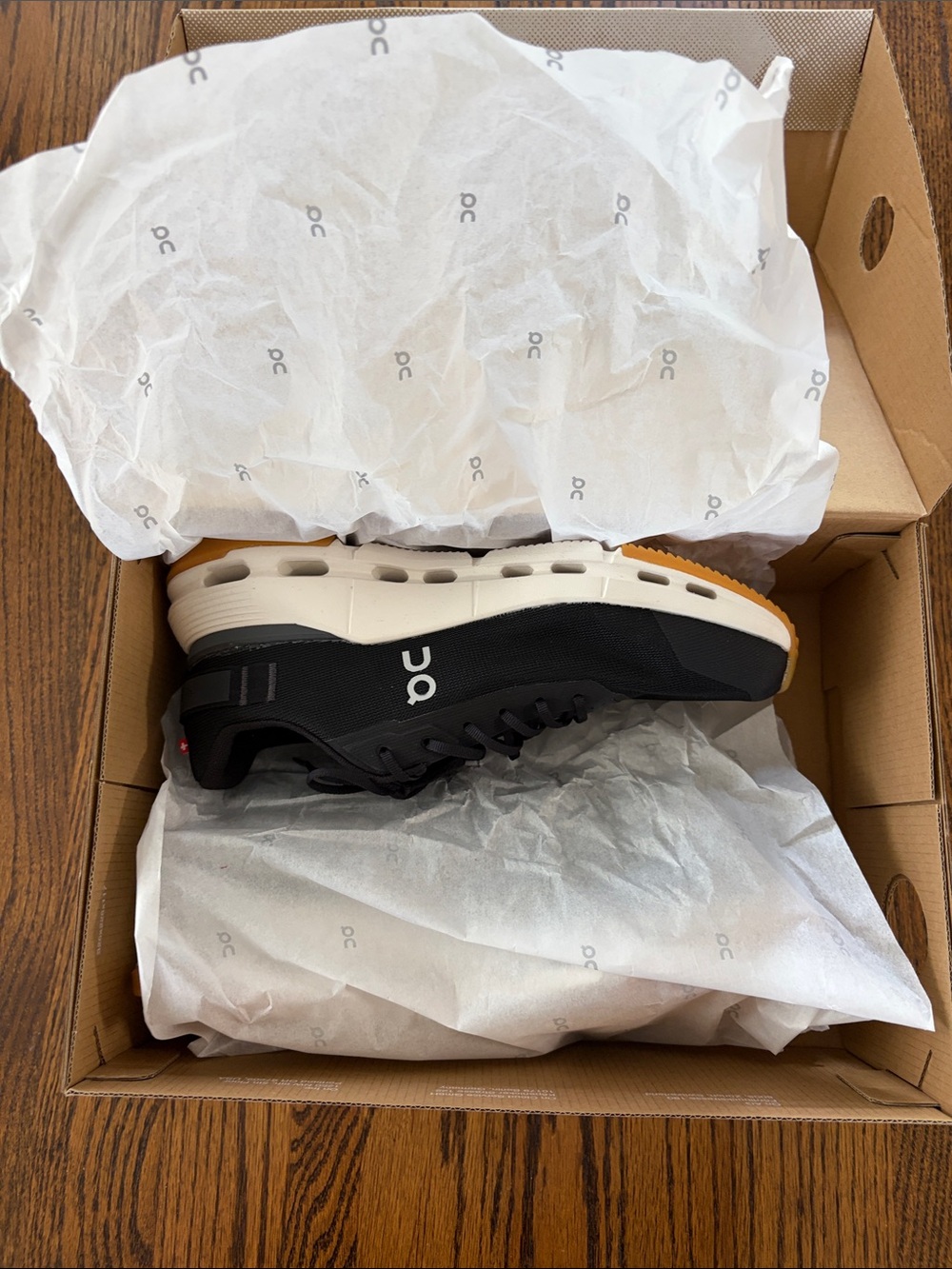 On Cloudnova Form 2 Athletic Sneakers Black with White Midsole and Gum Outsole